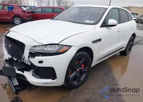 2018 Jaguar F-Pace S z USA, uszkodzony, nr VIN SADCM2FV3JA271635
